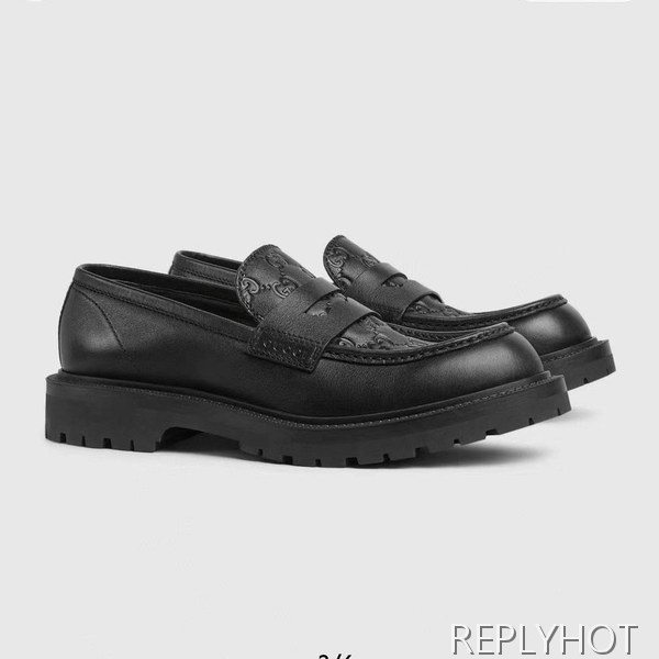 구찌 2025 미아트 GG웹 페니 로퍼 구두 신발