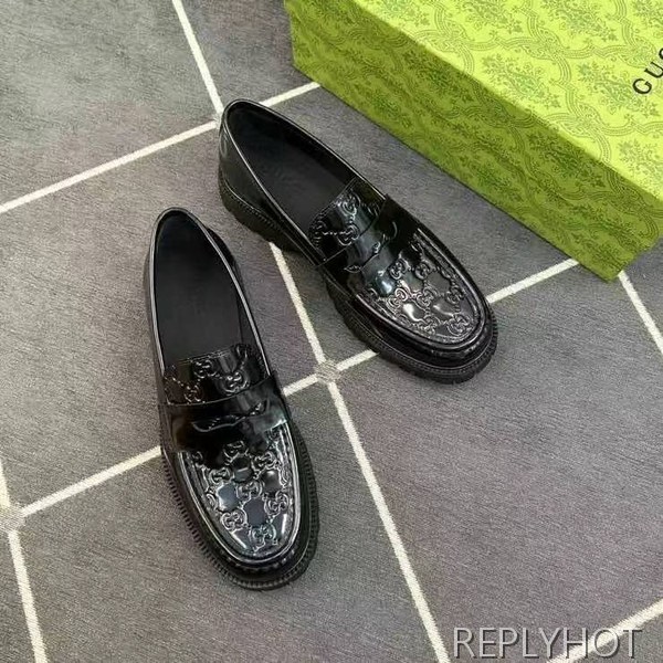 구찌 2025 미아트 GG웹 페니 로퍼 구두 신발