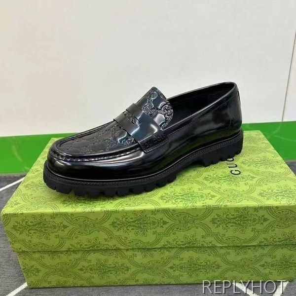 구찌 2025 미아트 GG웹 페니 로퍼 구두 신발