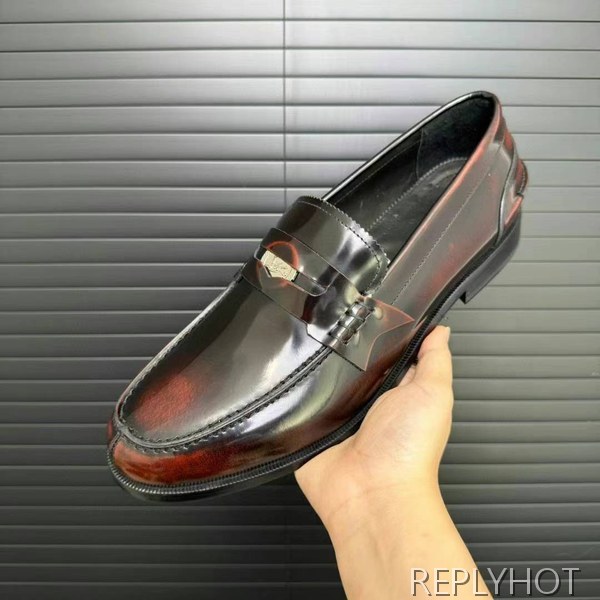 루부탱 2024 히든 로고 와펜 페니 로퍼 구두 신발