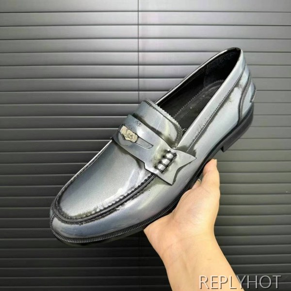 루부탱 2024 히든 로고 와펜 페니 로퍼 구두 신발