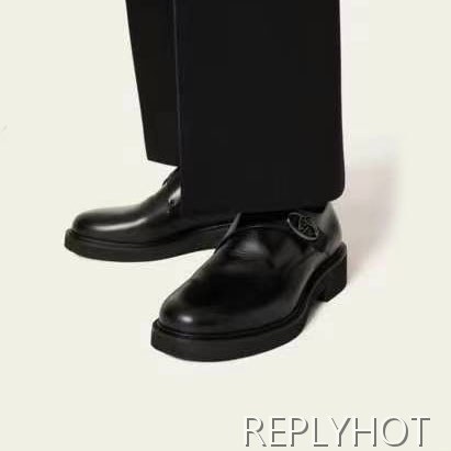 발렌티노 2024 브이로고 로커 몽크스트랩 로퍼 구두 신발