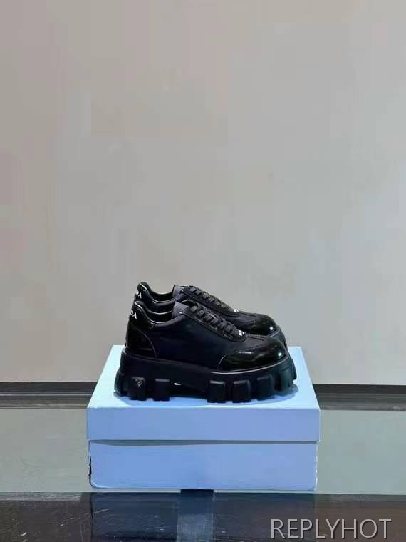 프라다 2024 브러쉬드솔 윙팁토 스니커즈 신발 슈즈 운동화