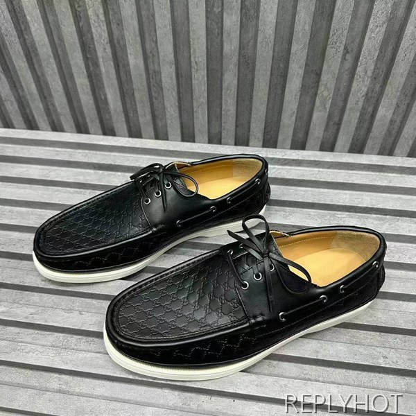 구찌 2024 인터로킹 GG자카드 스트랩 보트 모카 로퍼 슈즈 신발 스니커즈 운동화