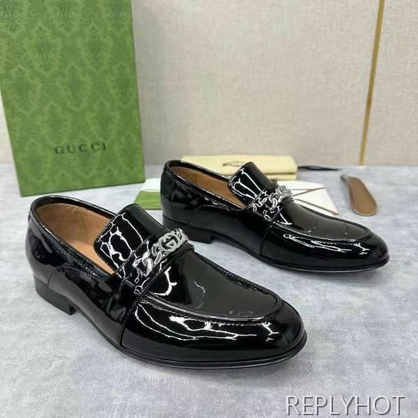 구찌 2024 인터로킹 로고 페니 로퍼 구두 신발