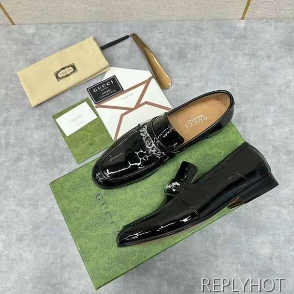 구찌 2024 인터로킹 로고 페니 로퍼 구두 신발