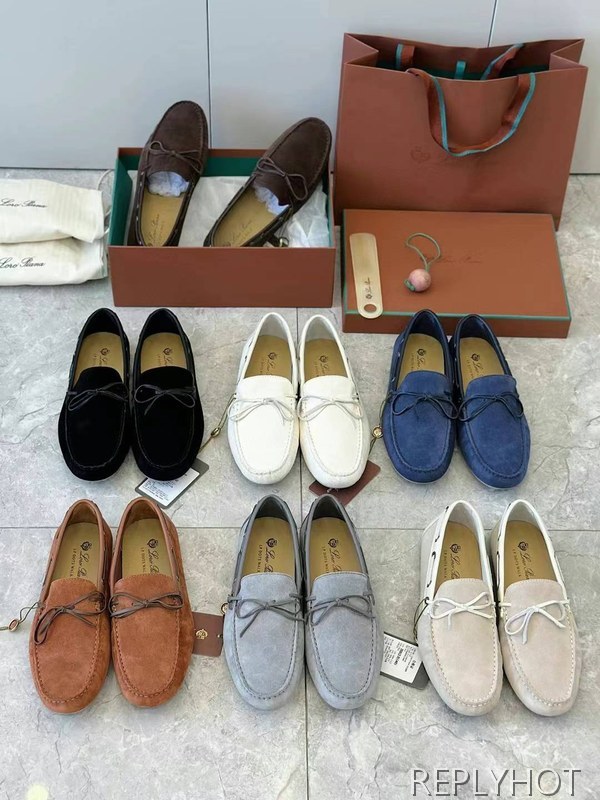 로로피아나 2024 닷솔 워크 드라이빙 슈즈 스니커즈 신발 구두 로퍼