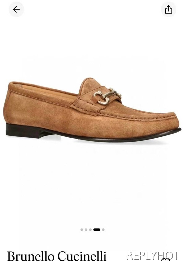 브루넬로쿠치넬리  2024 홀스빗 로퍼 구두 신발