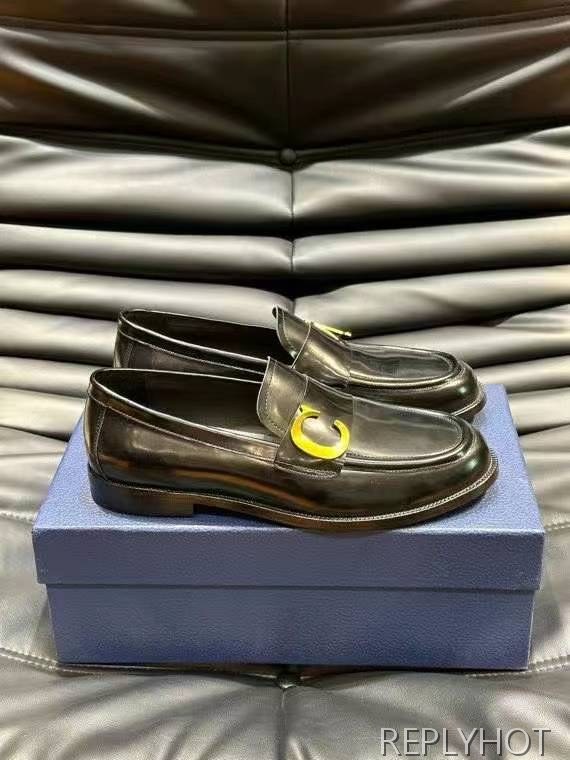 디올 2024 CD 와펜 로퍼 구두 스니커즈 신발