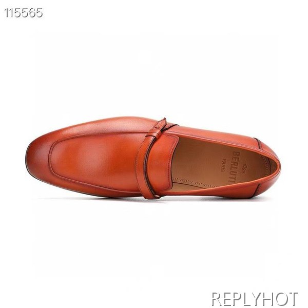 벨루티 2024 로렌조 캥거루 로퍼 구두 신발 스니커즈