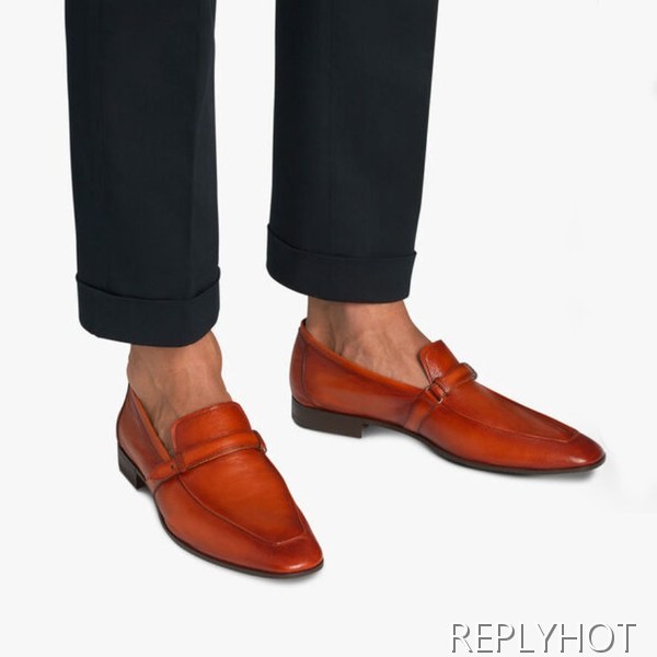 벨루티 2024 로렌조 캥거루 로퍼 구두 신발 스니커즈