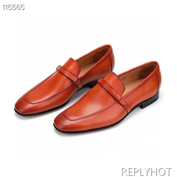 벨루티 2024 로렌조 캥거루 로퍼 구두 신발 스니커즈