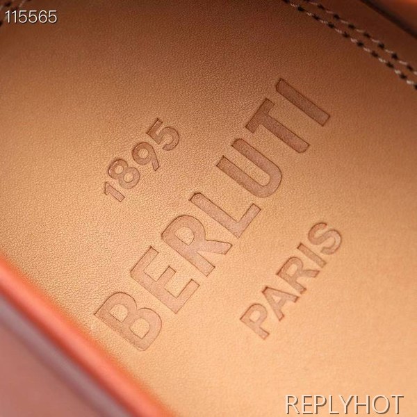 벨루티 2024 로렌조 캥거루 로퍼 구두 신발 스니커즈