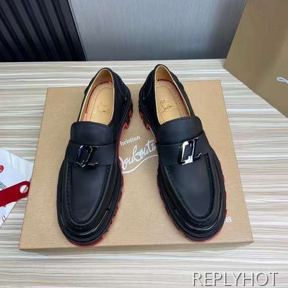 루부탱 2024 MOC DUNE 레더 로퍼 더비 슈즈 신발 구두