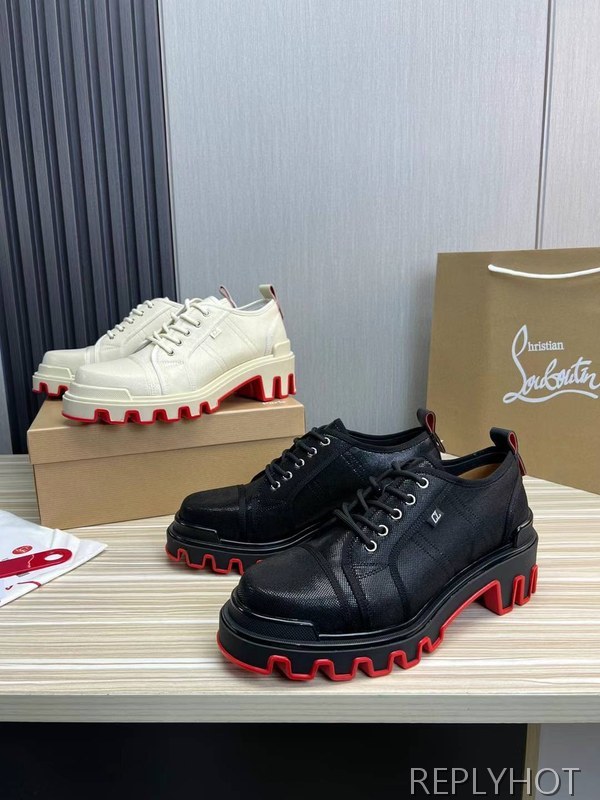 루부탱 2024 Panamic Dune 더비 슈즈 로퍼 구두 스니커즈 신발