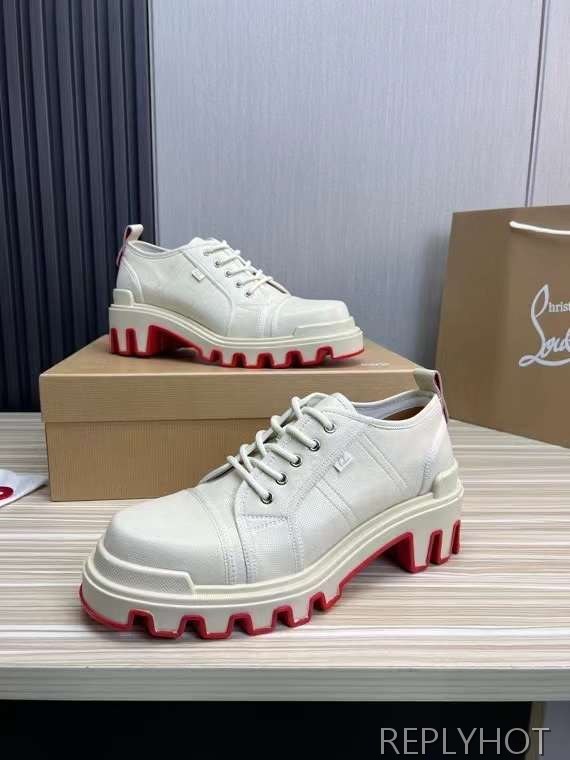 루부탱 2024 Panamic Dune 더비 슈즈 로퍼 구두 스니커즈 신발