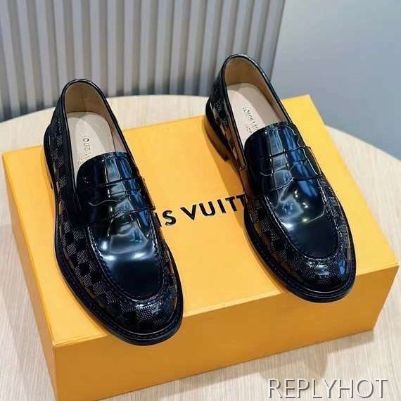 루이비통 2024 VENDOM FLEX 다미에 페니 로퍼 구두 신발