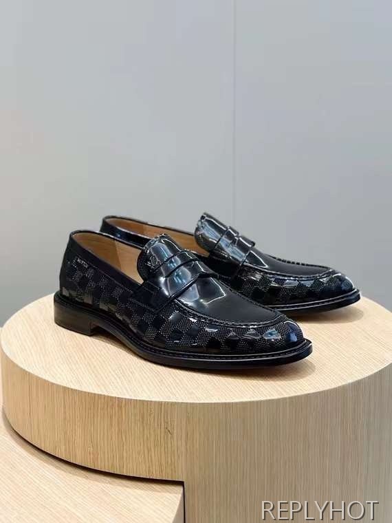 루이비통 2024 VENDOM FLEX 다미에 페니 로퍼 구두 신발