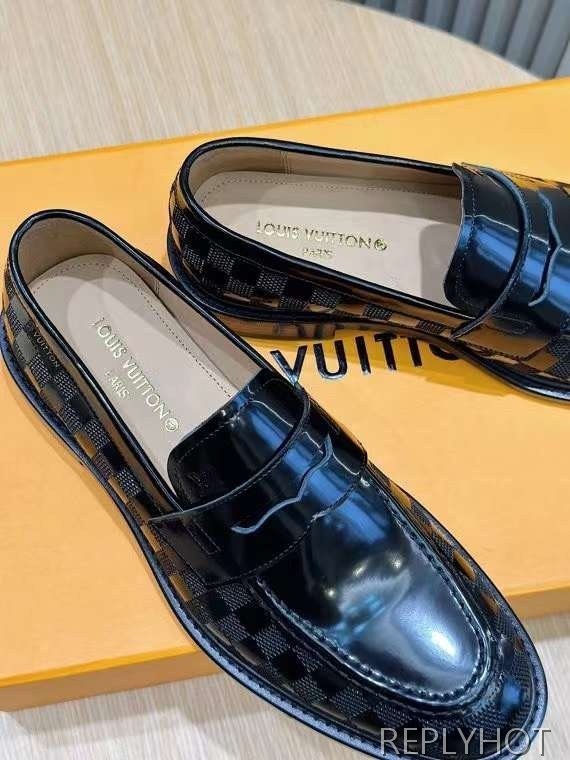 루이비통 2024 VENDOM FLEX 다미에 페니 로퍼 구두 신발