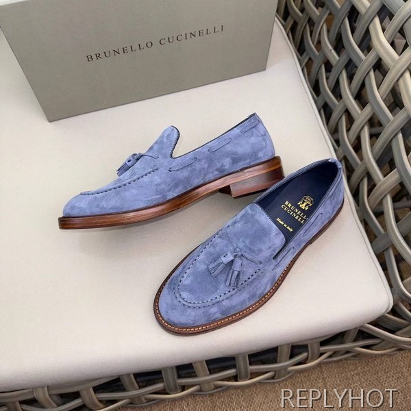 브루넬로 쿠치넬리 2024 테슬 보트 로퍼 구두 슈즈 신발