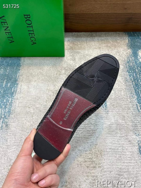 보테가베네타 2024 마이크로 인트레치아토 로퍼 구두 신발 스니커즈