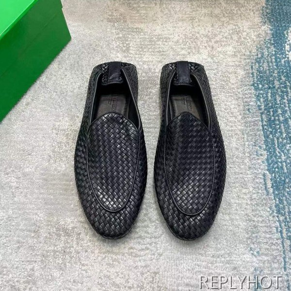 보테가베네타 2024 마이크로 인트레치아토 로퍼 구두 신발 스니커즈