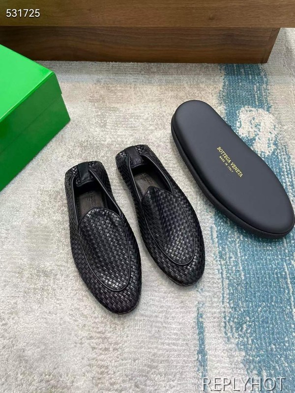 보테가베네타 2024 마이크로 인트레치아토 로퍼 구두 신발 스니커즈