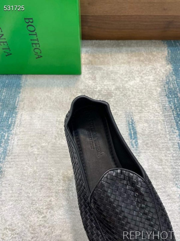 보테가베네타 2024 마이크로 인트레치아토 로퍼 구두 신발 스니커즈