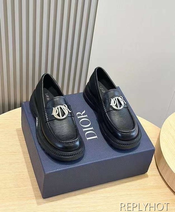 디올 2024 버팔로 페니 로퍼 dior 버클 구두