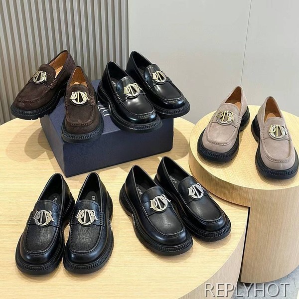 디올 2024 버팔로 페니 로퍼 dior 버클 구두