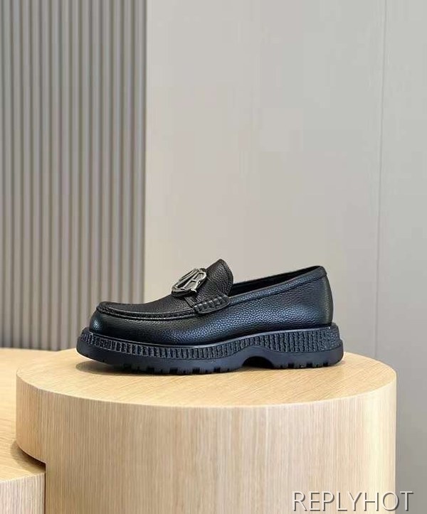 디올 2024 버팔로 페니 로퍼 dior 버클 구두