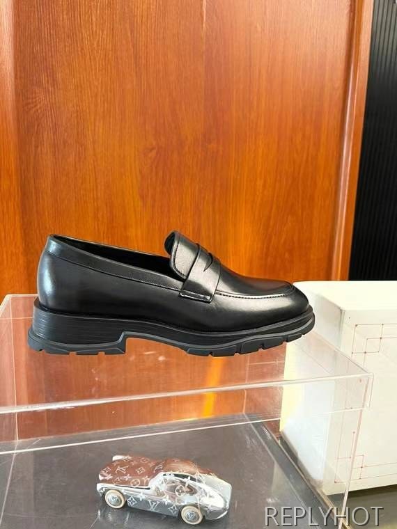 알렉산더맥퀸 2024 슬림 트레드솔 페니 로퍼 구두 슈즈 신발