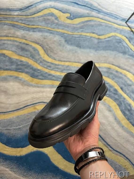 알렉산더맥퀸 2024 슬림 트레드솔 페니 로퍼 구두 슈즈 신발