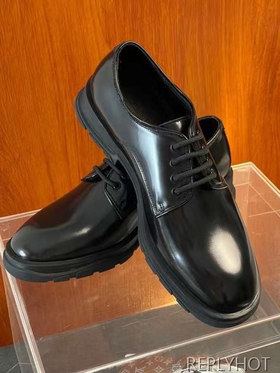 알렉산더맥퀸 2024 슬림 트레드솔 옥스포드 로퍼 구두 슈즈 신발