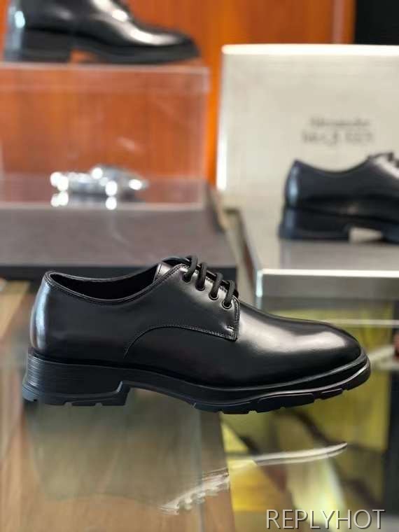 알렉산더맥퀸 2024 슬림 트레드솔 옥스포드 로퍼 구두 슈즈 신발