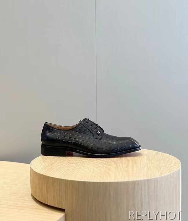 루부탱 2024 NIGHT STRASS 옥스포드 로퍼 슈즈 구두 신발