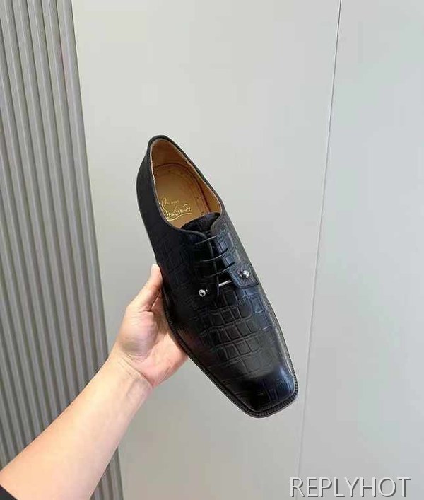 루부탱 2024 NIGHT STRASS 옥스포드 로퍼 슈즈 구두 신발