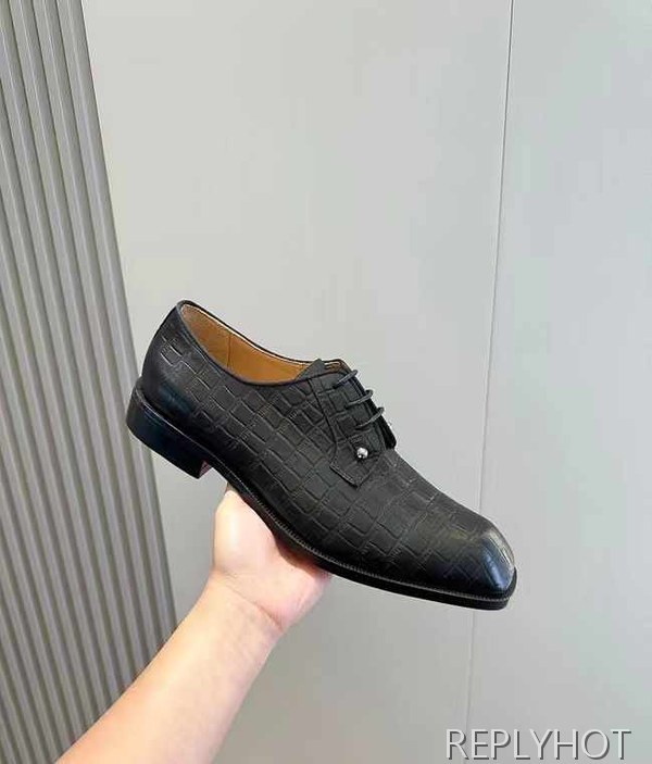 루부탱 2024 NIGHT STRASS 옥스포드 로퍼 슈즈 구두 신발