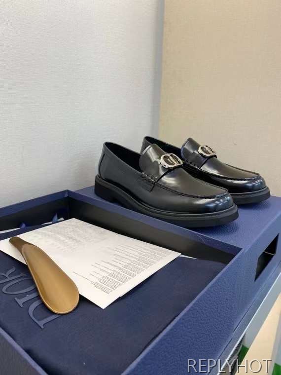 디올 2023 CD 와펜 페니 로퍼 구두 신발