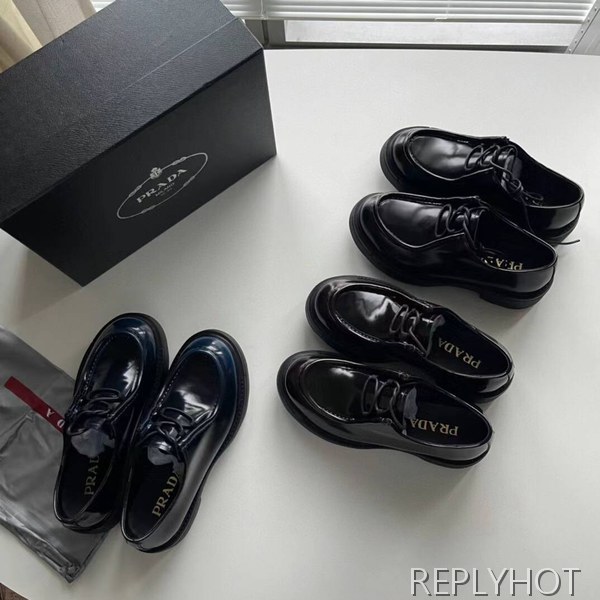 프라다 2023 diapason 더비 슈즈 구두 로퍼