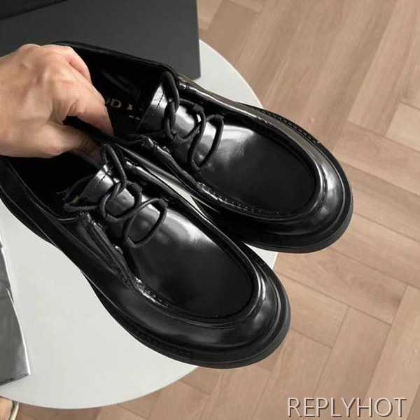 프라다 2023 diapason 더비 슈즈 구두 로퍼