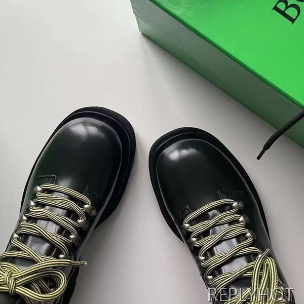 보테가베네타 2023 러그 하이킹 레이스업 부츠 슈즈 스니커즈 구두 더비 신발