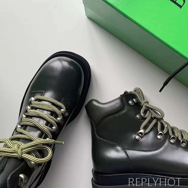 보테가베네타 2023 러그 하이킹 레이스업 부츠 슈즈 스니커즈 구두 더비 신발