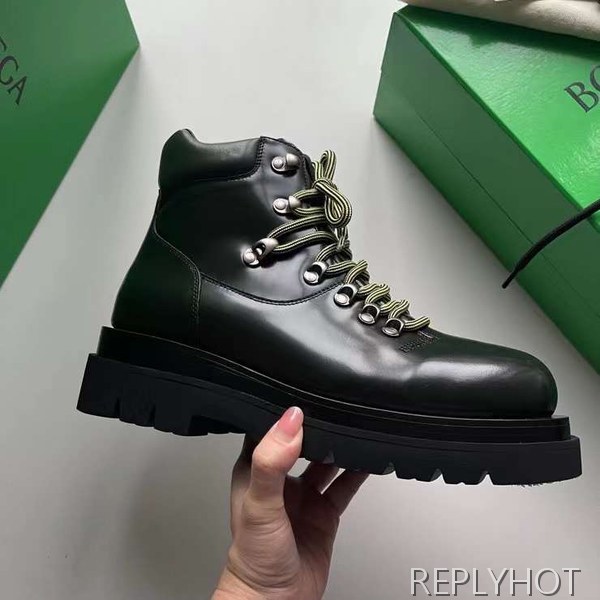 보테가베네타 2023 러그 하이킹 레이스업 부츠 슈즈 스니커즈 구두 더비 신발