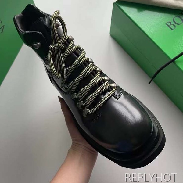 보테가베네타 2023 러그 하이킹 레이스업 부츠 슈즈 스니커즈 구두 더비 신발