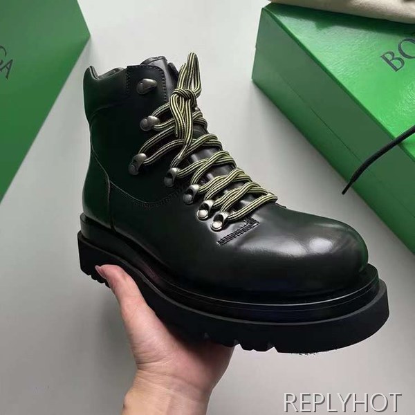 보테가베네타 2023 러그 하이킹 레이스업 부츠 슈즈 스니커즈 구두 더비 신발