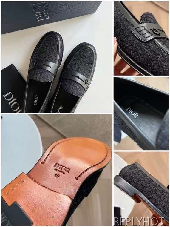 디올 2023 GRANVILLE 로퍼 구두 신발 스니커즈