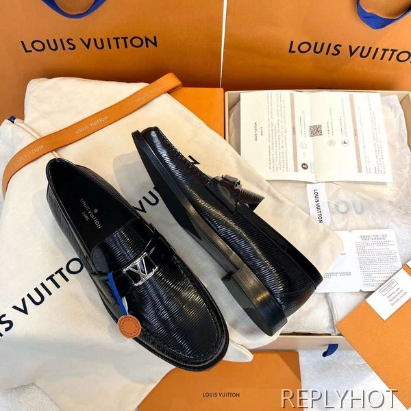 루이비통 2023 MAJOR 타이가 로퍼 구두 스니커즈 신발