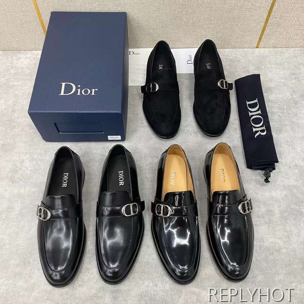 디올 2023 타임리스 CD버클 페니 로퍼 구두 신발