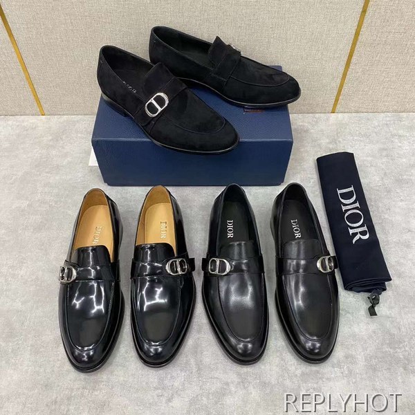 디올 2023 타임리스 CD버클 페니 로퍼 구두 신발